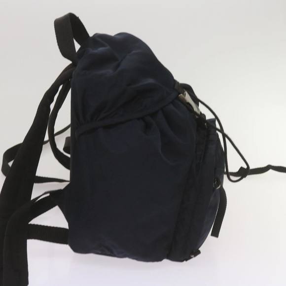 PRADA Backpack Nylon Navy Auth ki4230 - Picture 4 of 16
